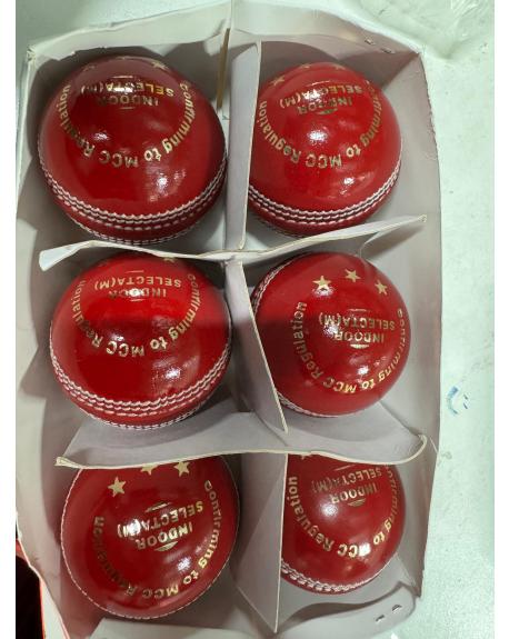 Lukeys Indoor Leather Cricket Ball